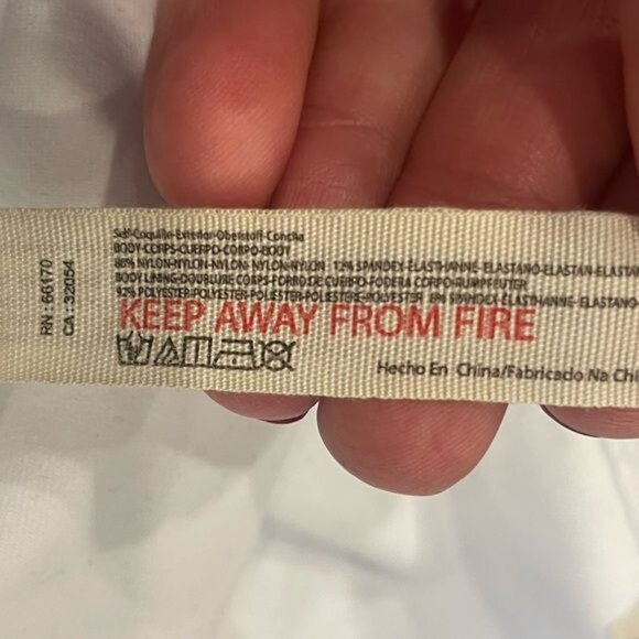 Intimately Free People Keep It Sleek Bodysuit White L NWT - Picture 14 of 14